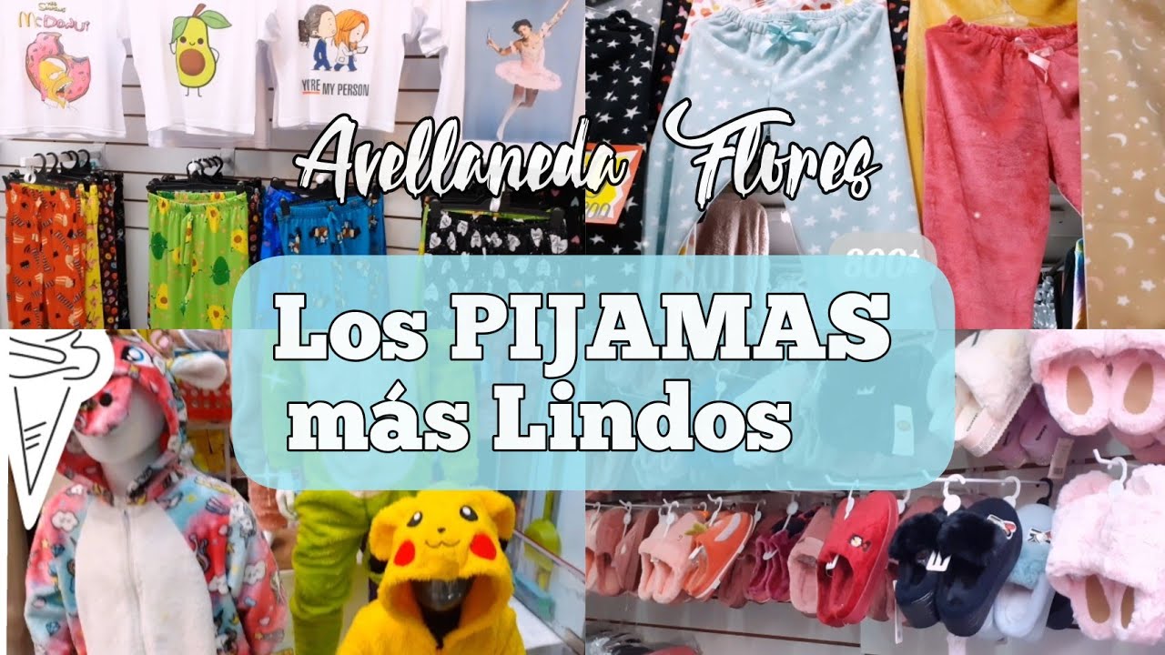 Los PIJAMAS DE INVIERNO 2021 más lindos - AVenida AVELLANEDA,  FLORES- Compras en Argentina