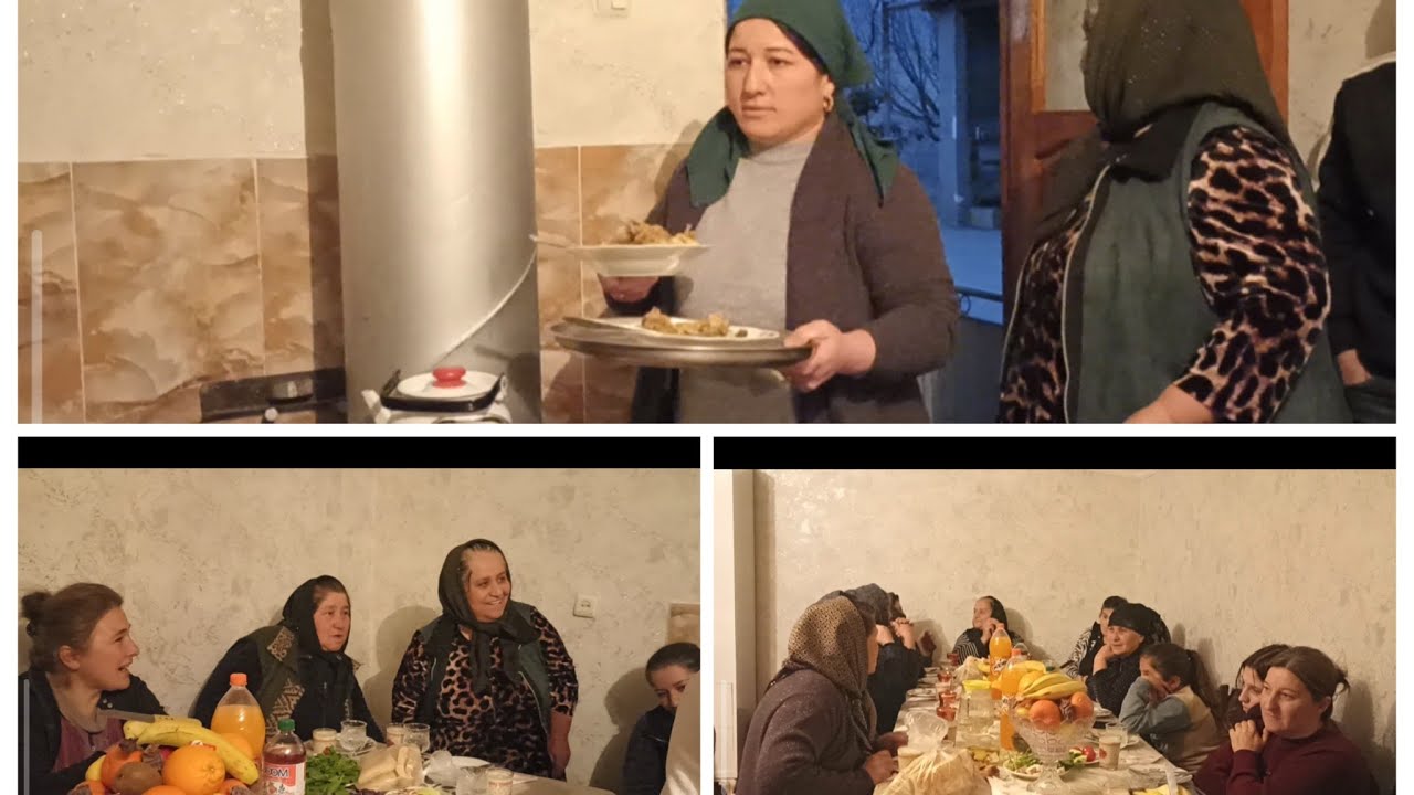 Yenə gözəl bir ifdar qonaxlığı Xalam gildə.