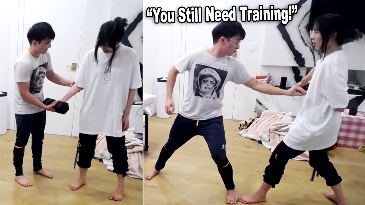 Lily's boyfriend is too strong
