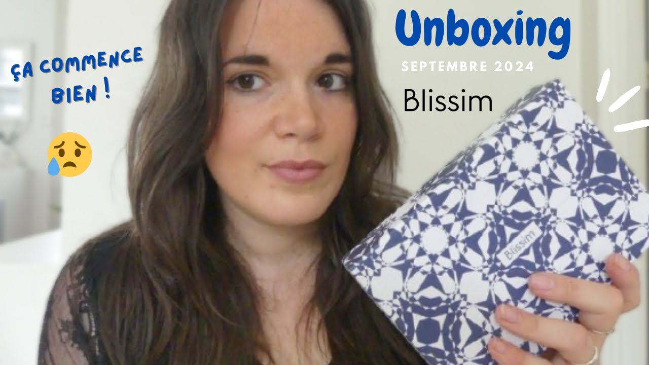 Unboxing box Blissim Septembre 2024 📚