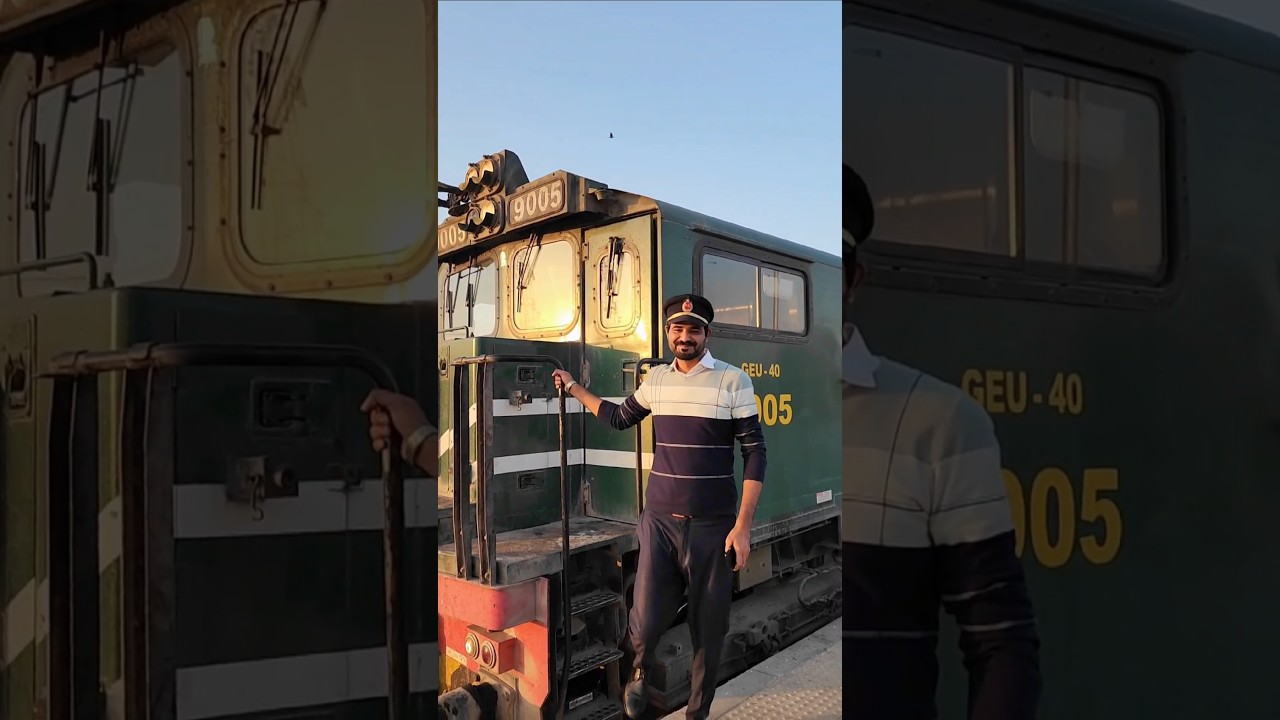 Assistent Locopilot #pakraillive #railway #pakrailz #train #automobile #pakrail #railroad