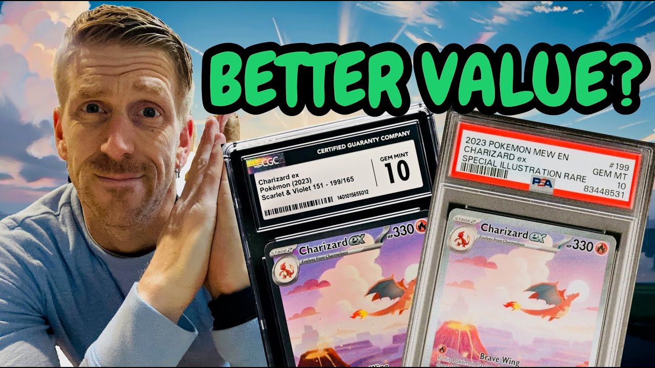 HUGE DIFFERENCE!!! Comparing CGC to PSA Prices for Scarlet and Violet 151!