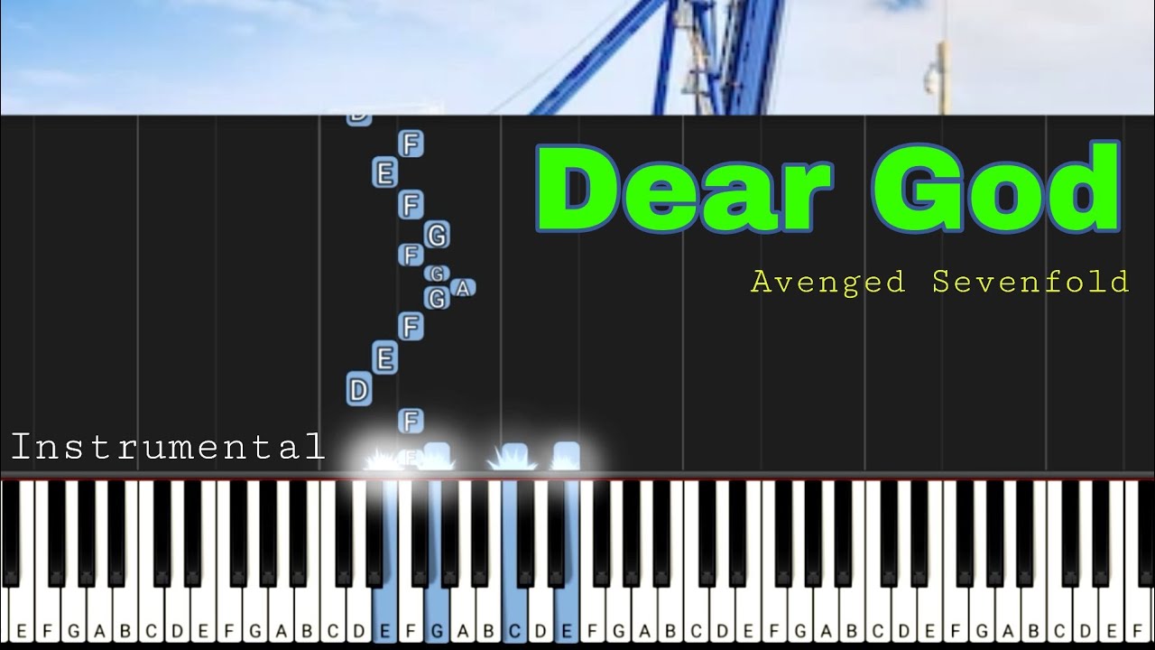 Dear God Instrumental Avenged Sevenfold 