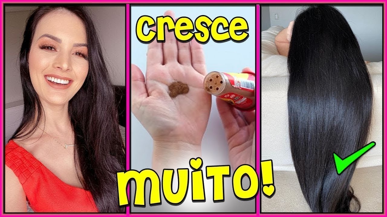 NÃO USE MUITO ESSA MISTURA CASEIRA SEU CABELO VAI CRESCER MUITO RÁPIDO - Crescimento Acelerado