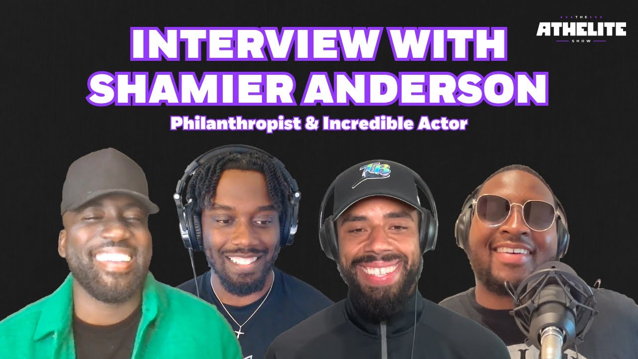 The Athelite Show: Shamier Anderson Interview - Inspiration, Acting Prep, John Wick 4 & More