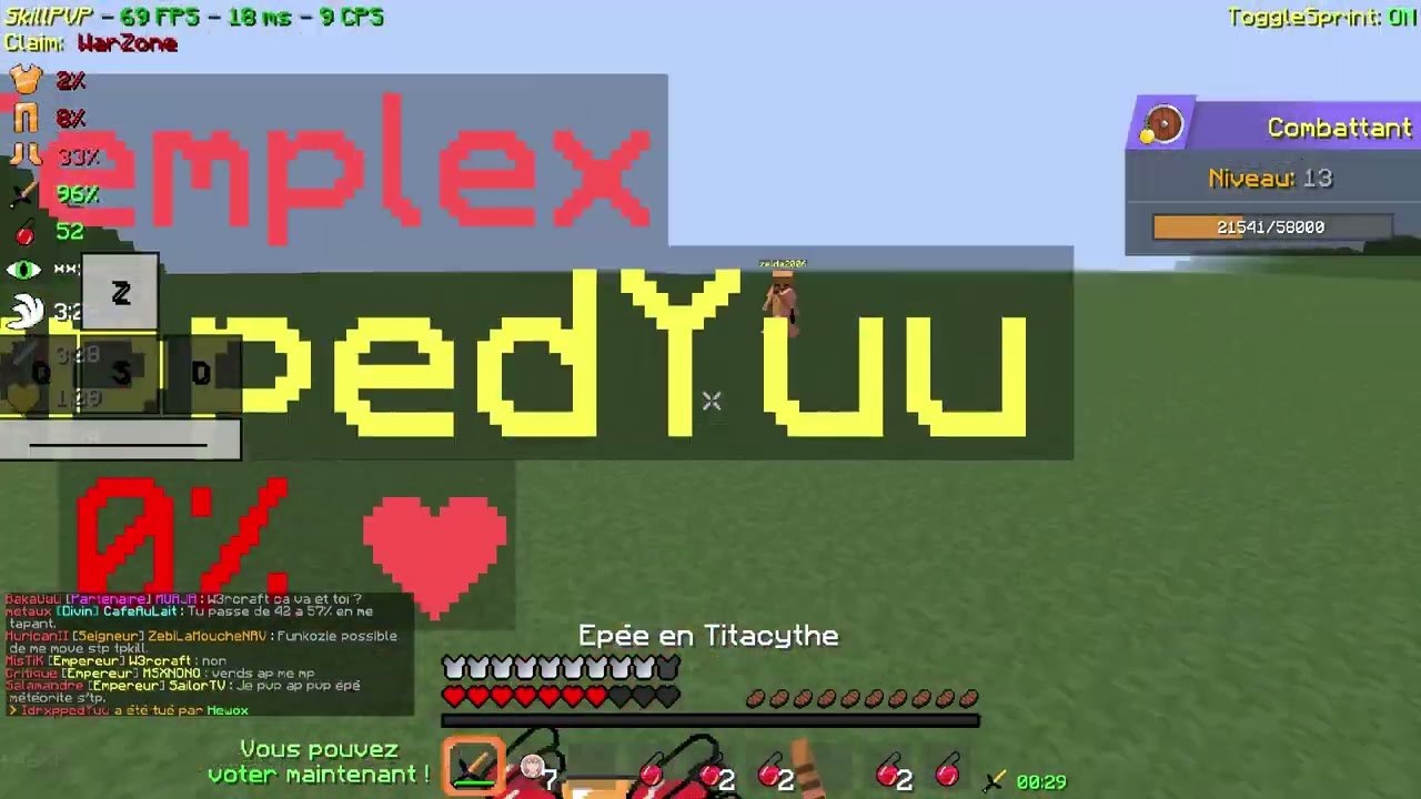 Dropped Montage - On tabase du cube Sur Skillpvp