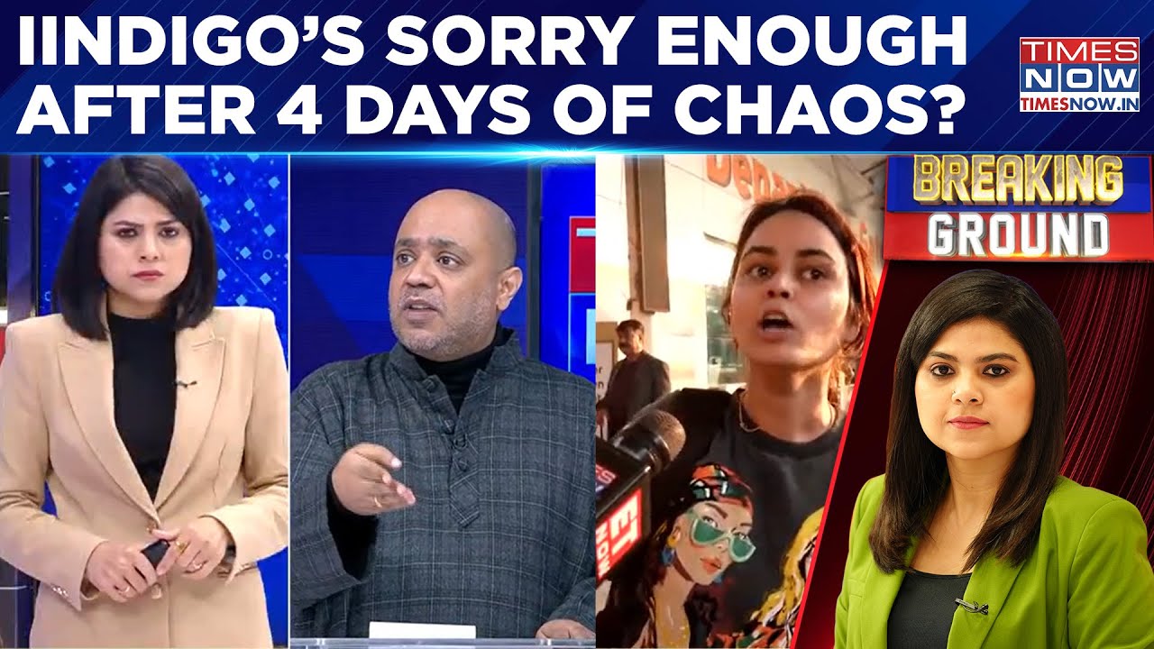 Indigo Finally Apologises To Passengers On 4th Day Of Crisis, 'Apology' Enough For Flyers Distress?