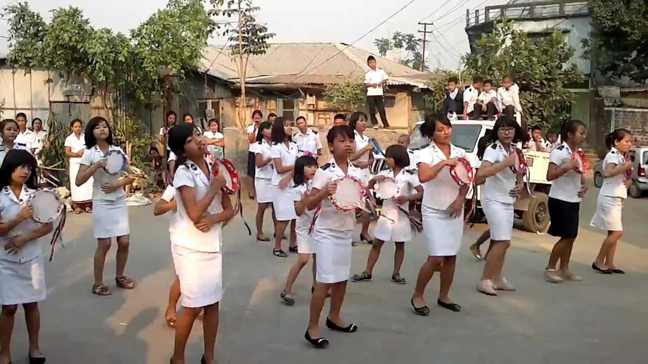 Timbrel Display YP Corps Lunglei 2013-03-31-047