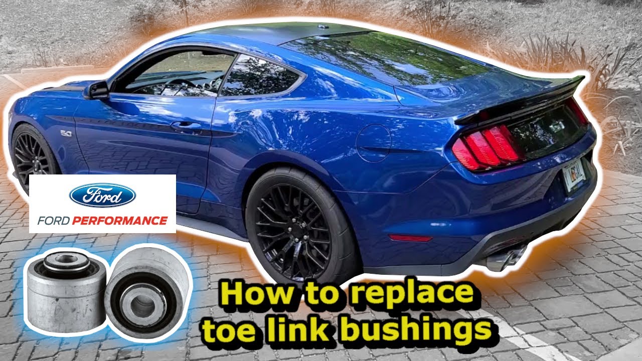 Watch this before replacing toe link bushing on a S550 Mustang