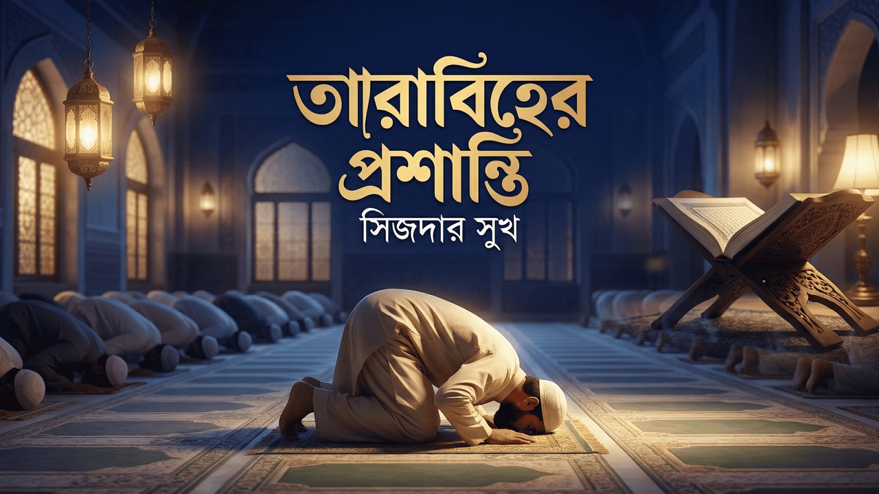 তারাবিহের প্রশান্তি (সিজদার সুখ) | তারাবিহ নামাজের হৃদয়ছোঁয়া নাশিদ | Bangla Ramadan Song