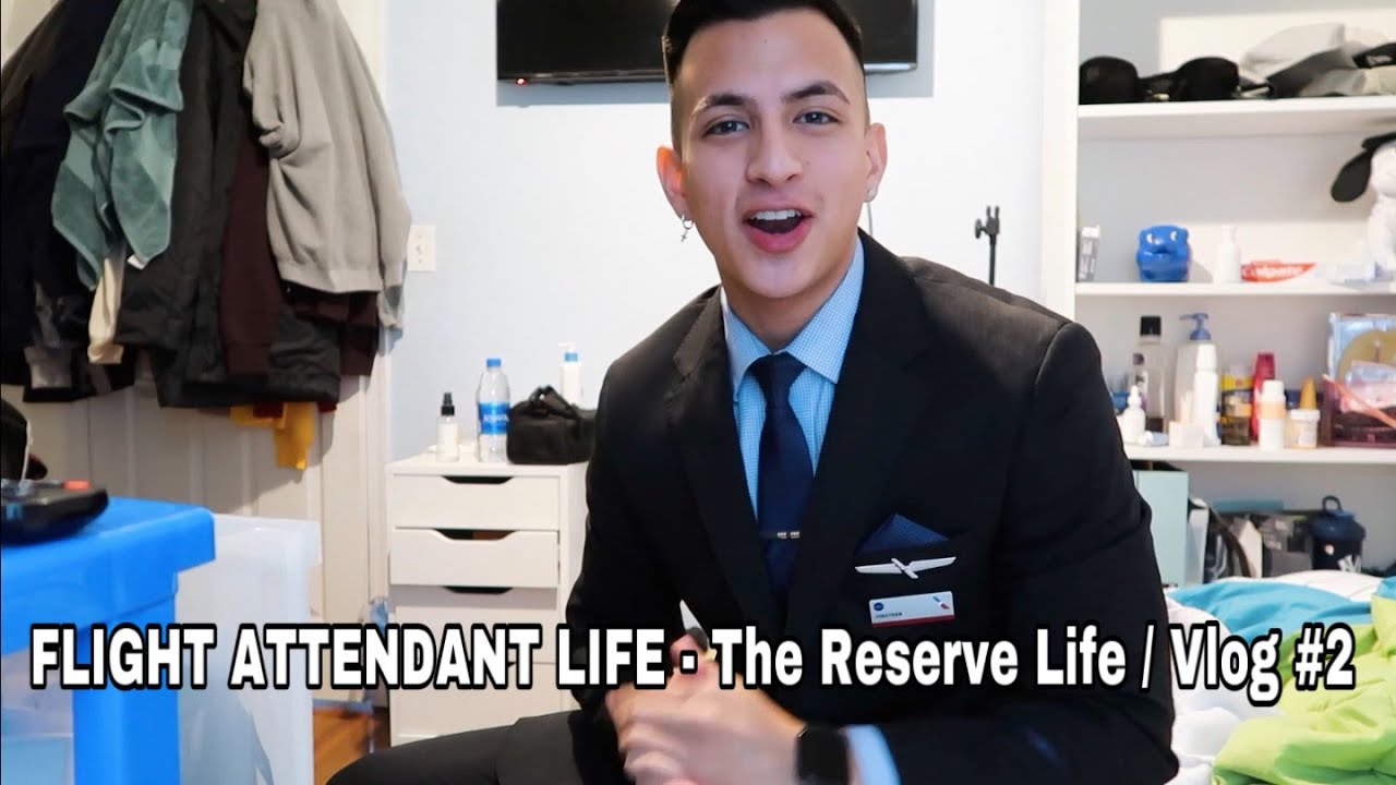 FLIGHT ATTENDANT LIFE - The Reserve Life / Vlog #2