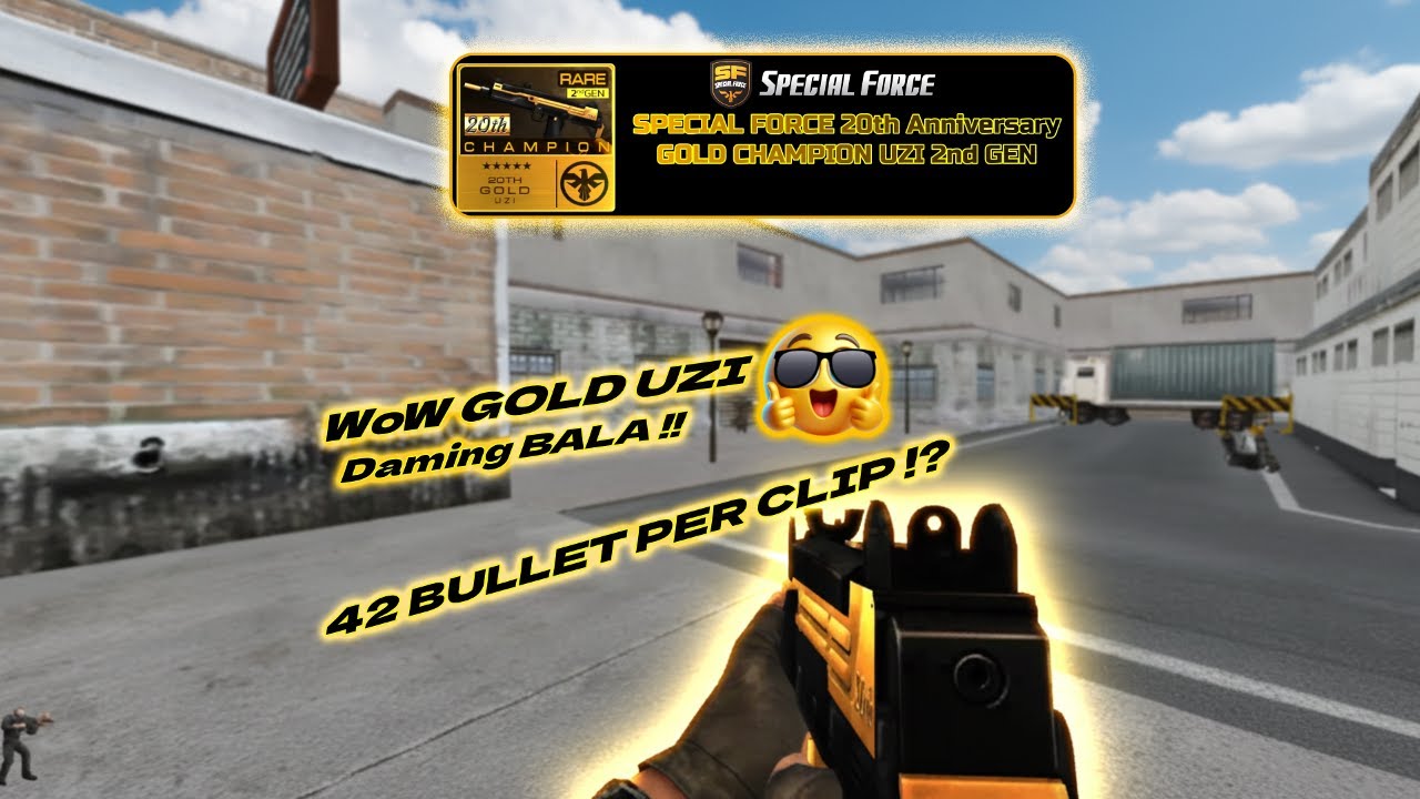 GOLD CHAMPION UZI 2nd GEN GamePlay PV、– Special Force Thailand「SFTH」 스페셜포스「KSF」