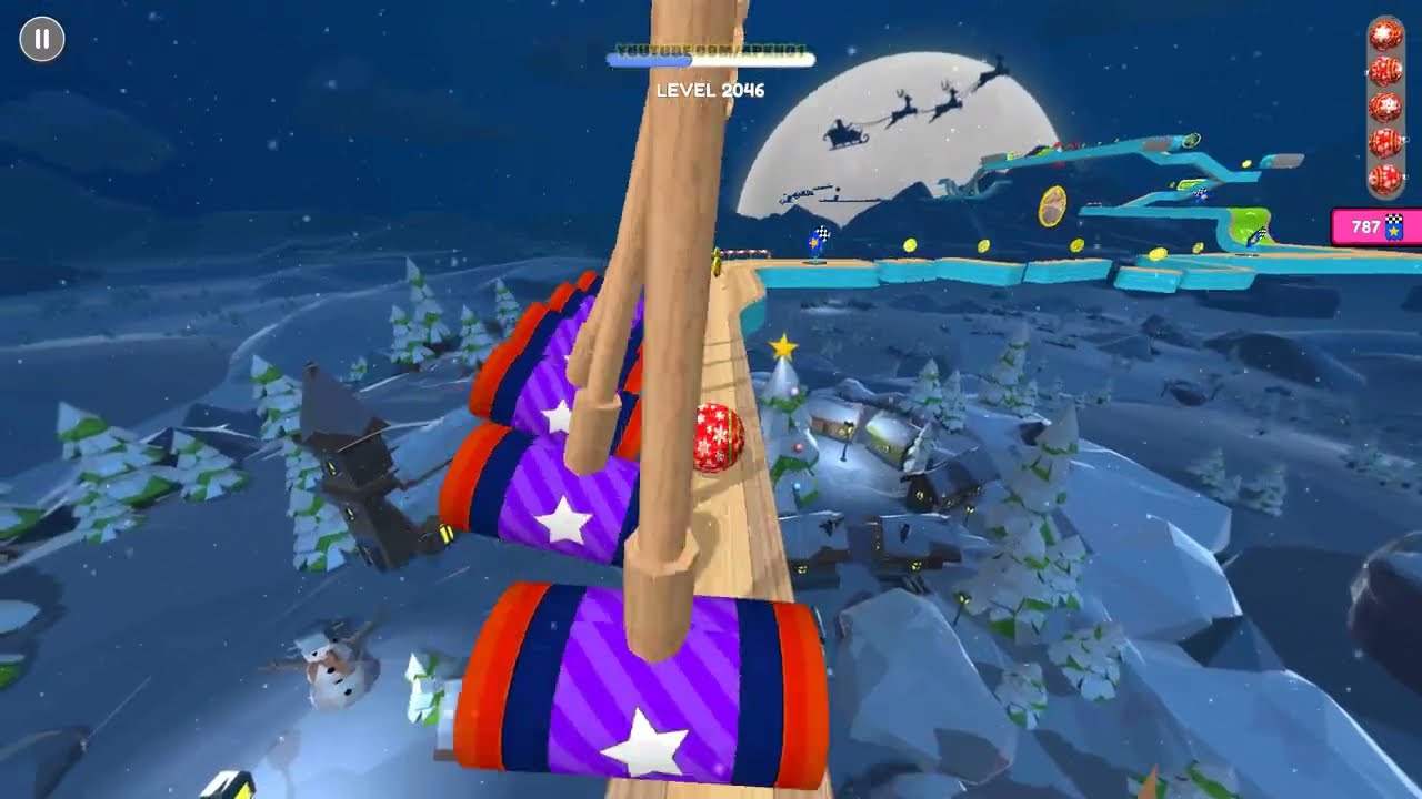 Going Balls New Update Christmas 2022 - SpeedRun Android iOS Gameplay #5