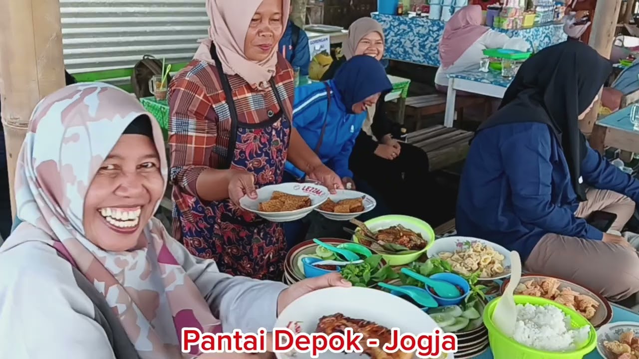 Pantai Depok Jogja #wisatajogja #kulinerjogja #depokbeach