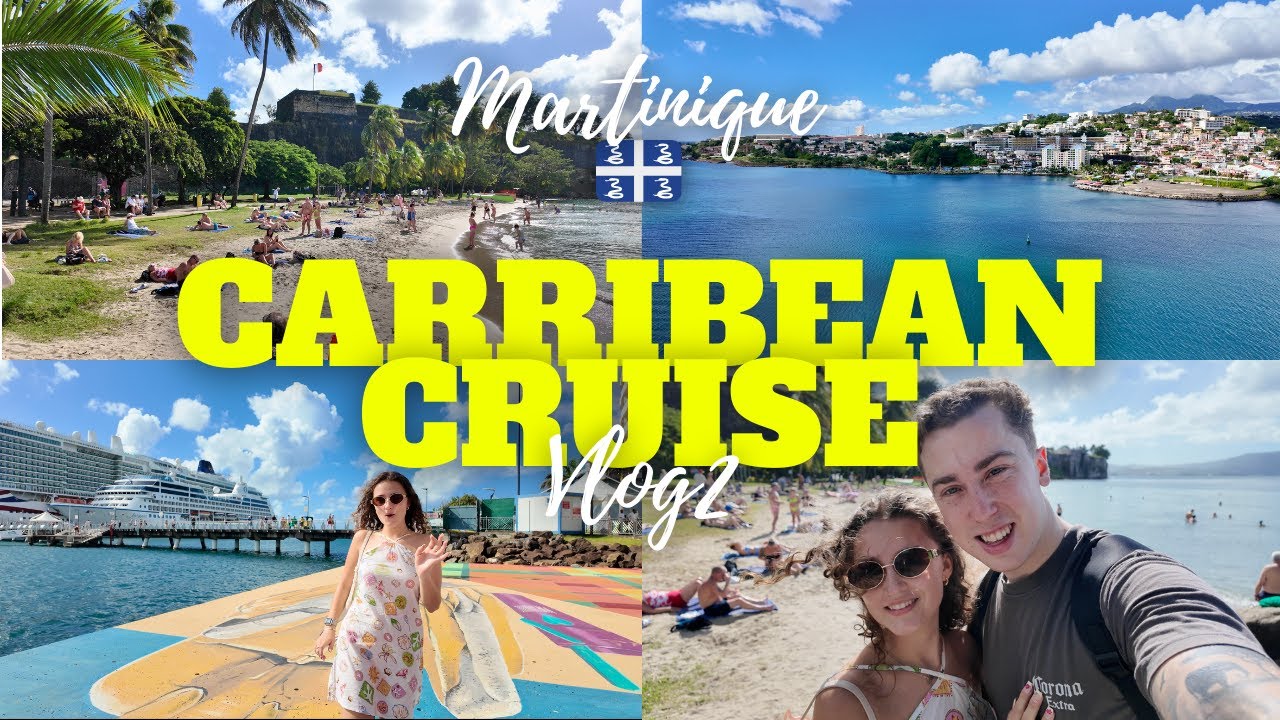 CARRIBEAN CRUISE ON P&O'S ARVIA | EXPLORING MARTINIQUE 🇲🇶