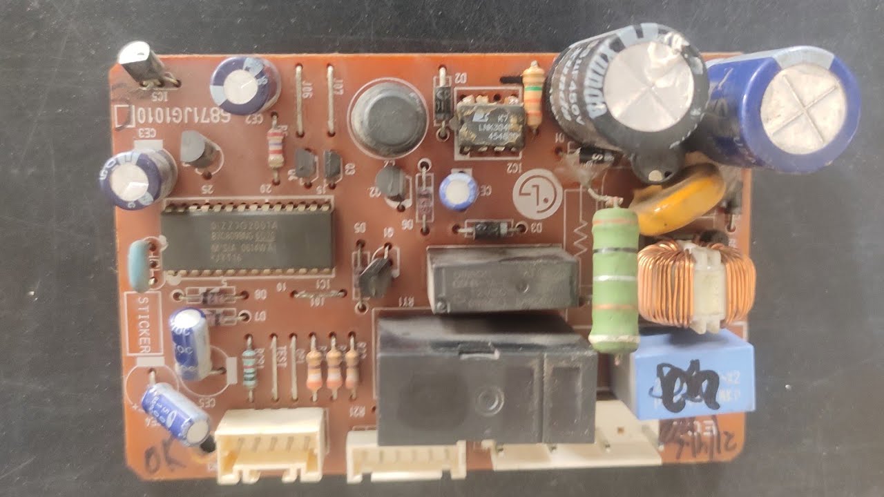 Lg double door refrigerator Pcb Repair | Lg Double door fridge Pcb Repair