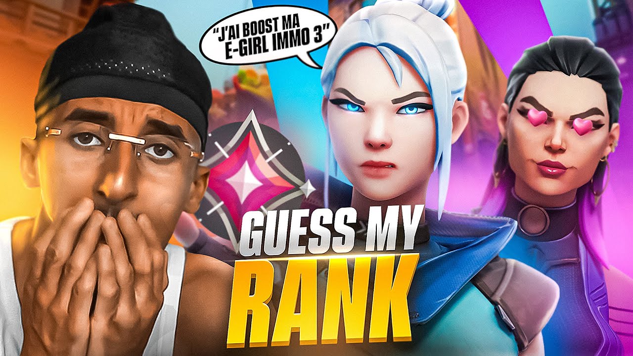JE PENSAIS ELLE ETAIT IRON 3.. 💀 (GUESS MY RANK 9)