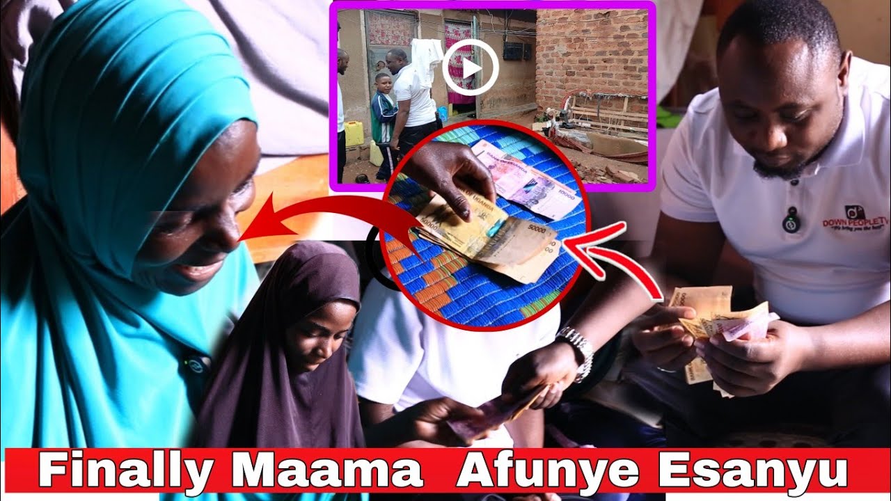 Video Yiino Finally Esanyu Maama  Afunye Ssente Za Rent Katta Esanyu Limutte Katonda Wamanyi 