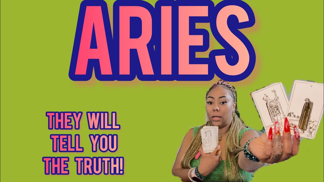 ♈️ ARIES: SOMEONE IS ABOUT TO TELL YOU THE TRUTH ABOUT HOW THEY REALLY FEEL ABOUT YOU ARIES!