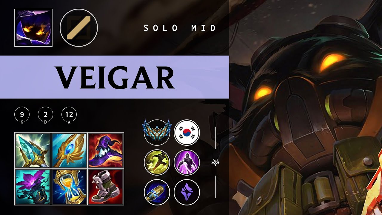 Veigar Mid vs Irelia - KR Challenger Patch 25.22