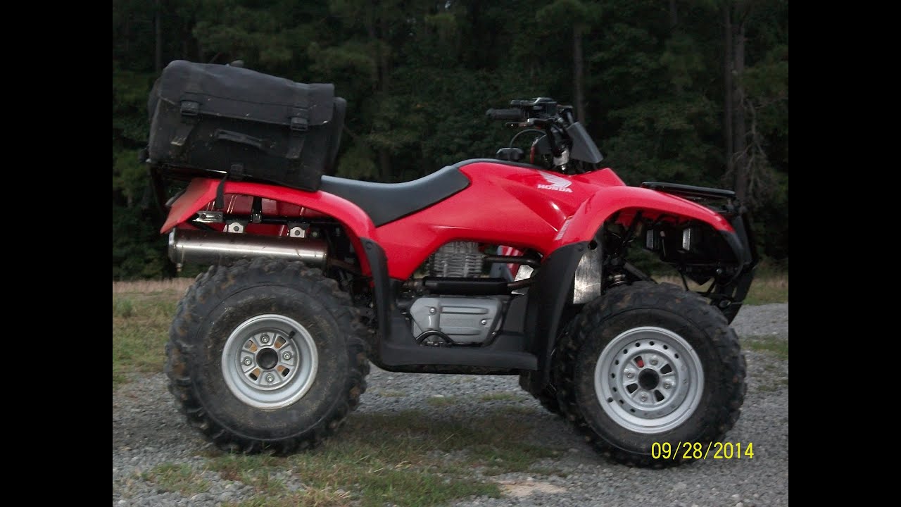 How To Care For A Honda Recon: Service Points