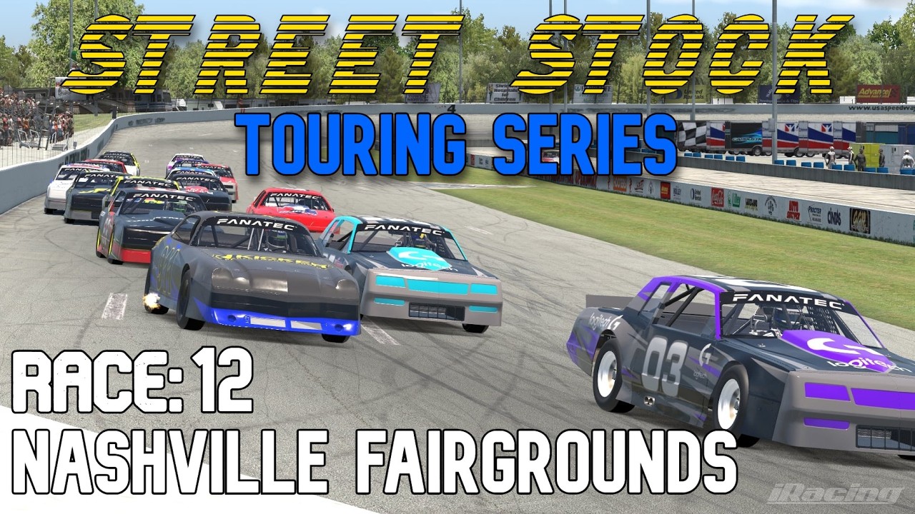 Jester Isn't Playing Nice - Ai Street Stocks @ Nashville Fairgrounds (iRacing)