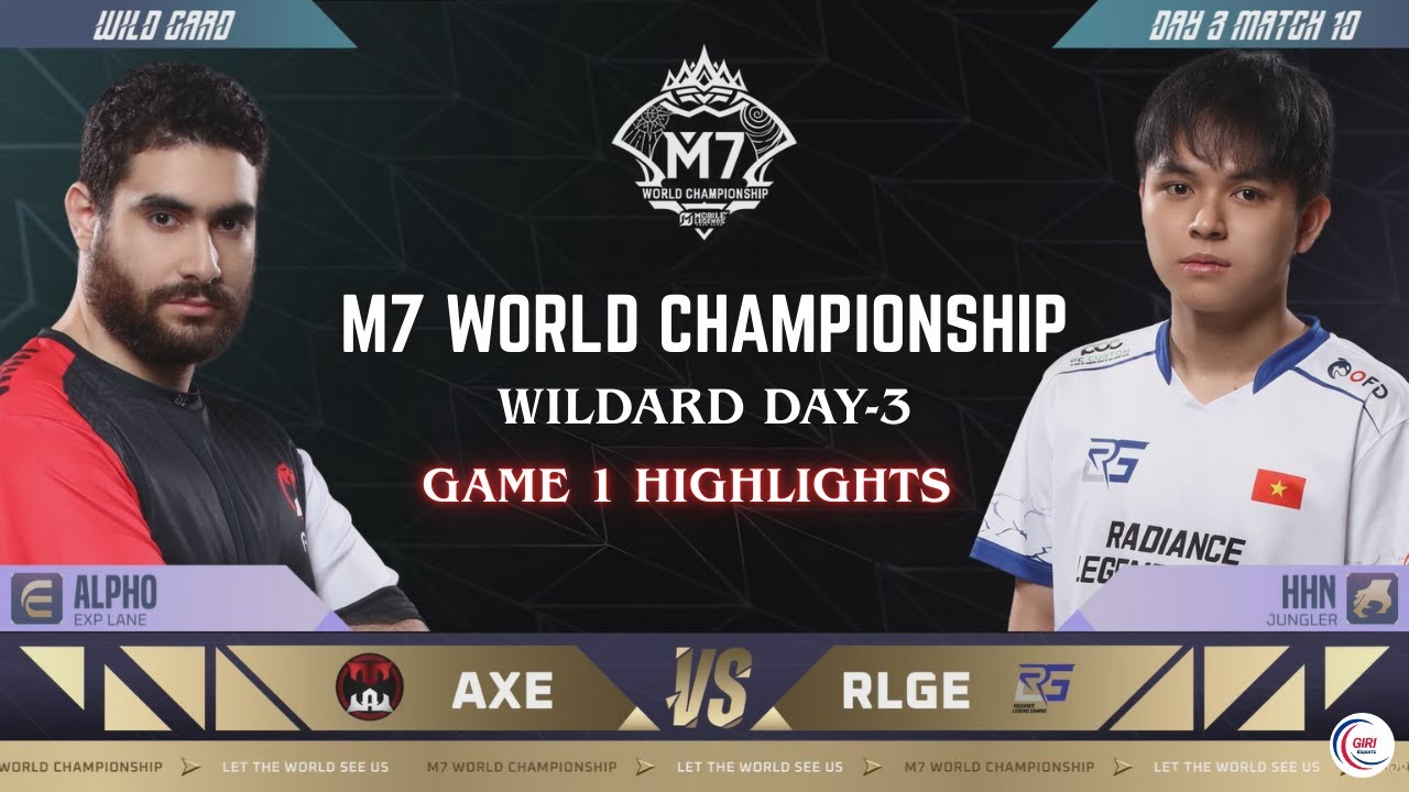 AXE vs RLGE Game 1 Highlights | Wild Card | M7 World Championship