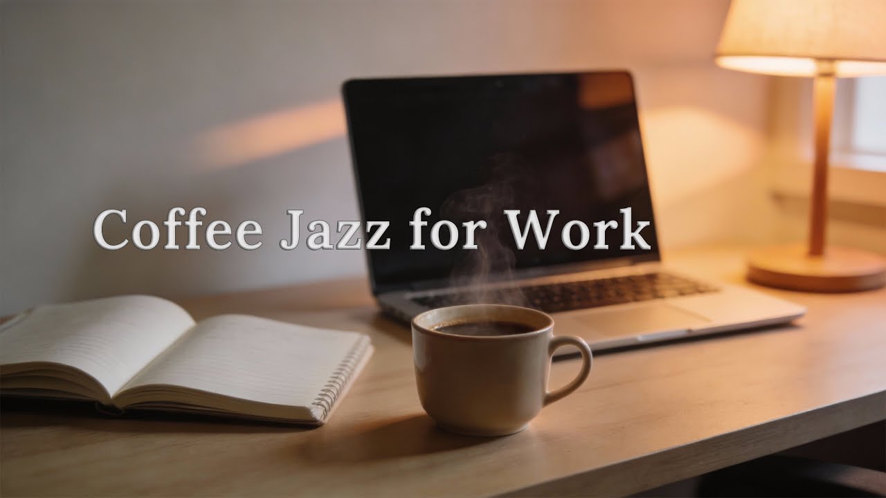 Smooth Coffee Jazz While Working | Calm Focus Music for Long Hours