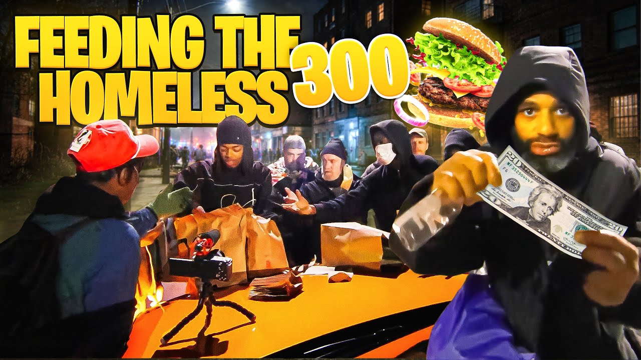 GIVING BACK TO THE HOMELESS (VERY EMOTIONAL) | THEY HAD A RAP BATTLE