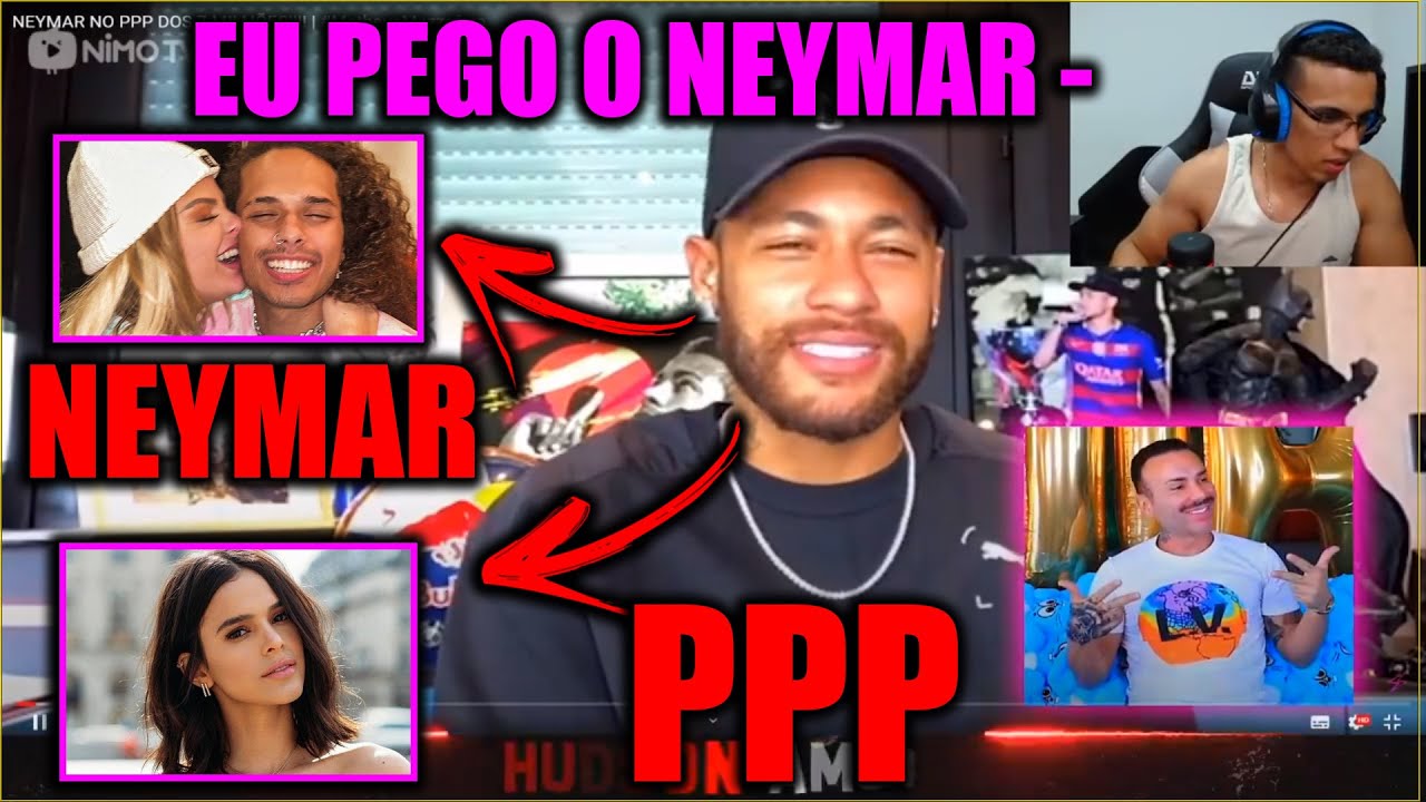HUDSON AMORIM REAGINDO NEYMAR NO PPP #MatheusMazzafera