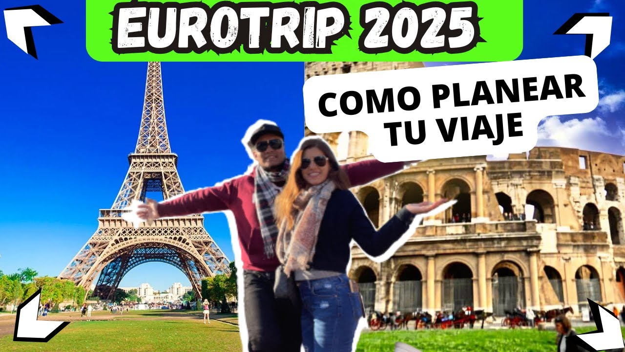 ✈️ VIAJA A EUROPA en 2025 || BARATO y Paso a Paso!!