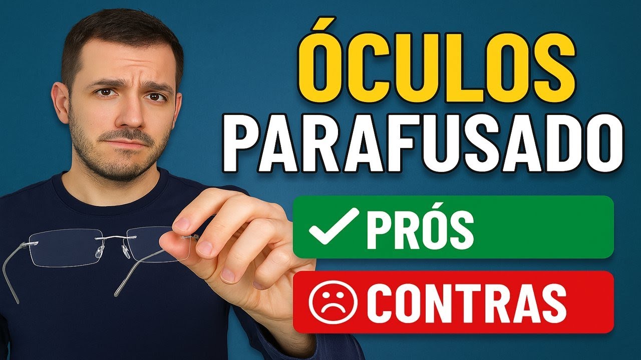 Óculos Parafusado (3 Peças) Vale a Pena? Descubra os Prós e Contras