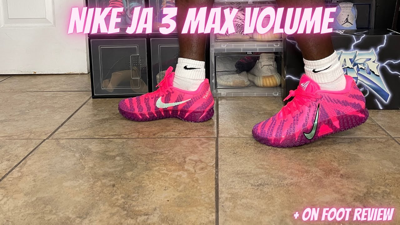 Nike JA 3 Max Volume / Price of Admission Review + On Foot