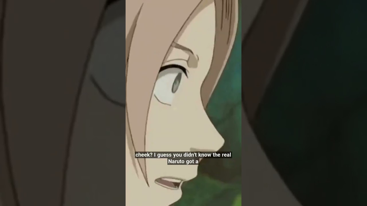 Sasuke unmasks the fake Naruto during the Ninja exam