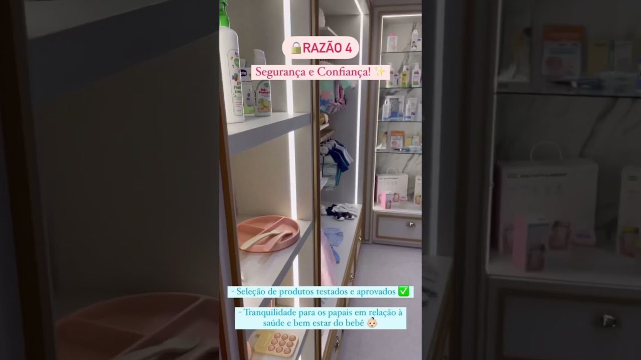 5 raz&otilde;es que v&atilde;o te convencer a escolher nossa consultoria personalizada de enxoval 😍✨