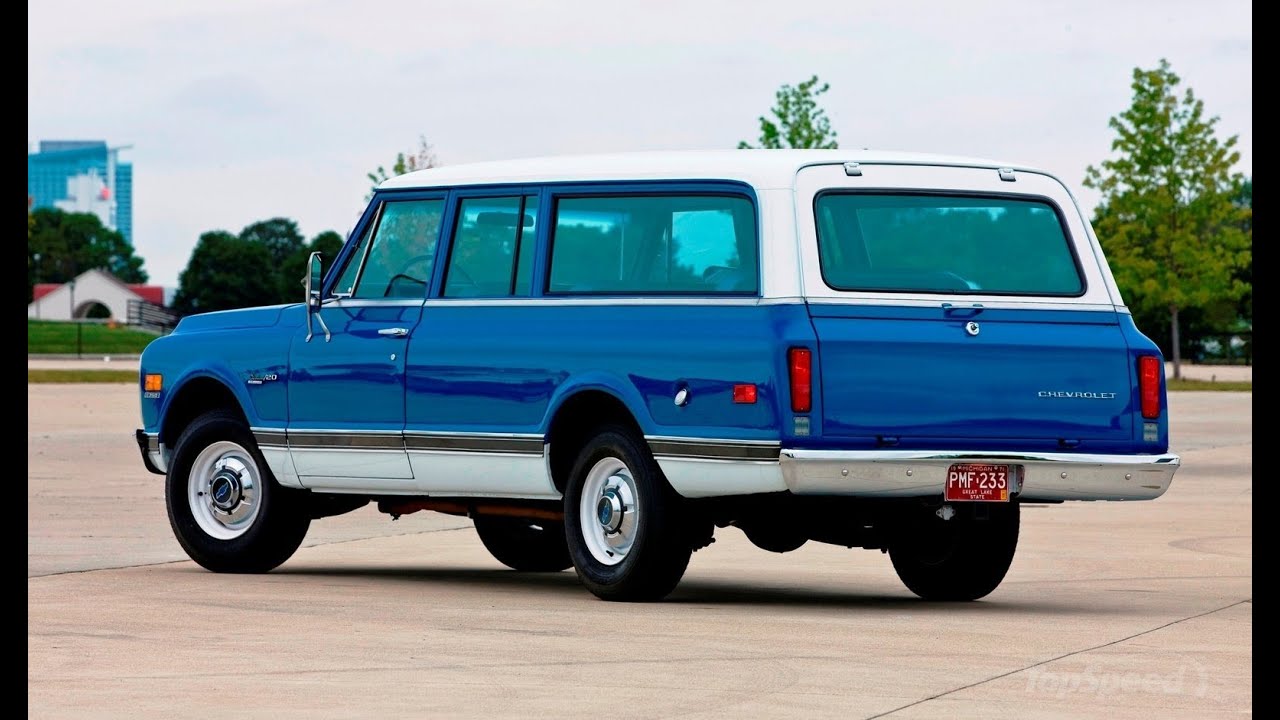 1972 Chevrolet Suburban, первая встреча – КлаксонТВ