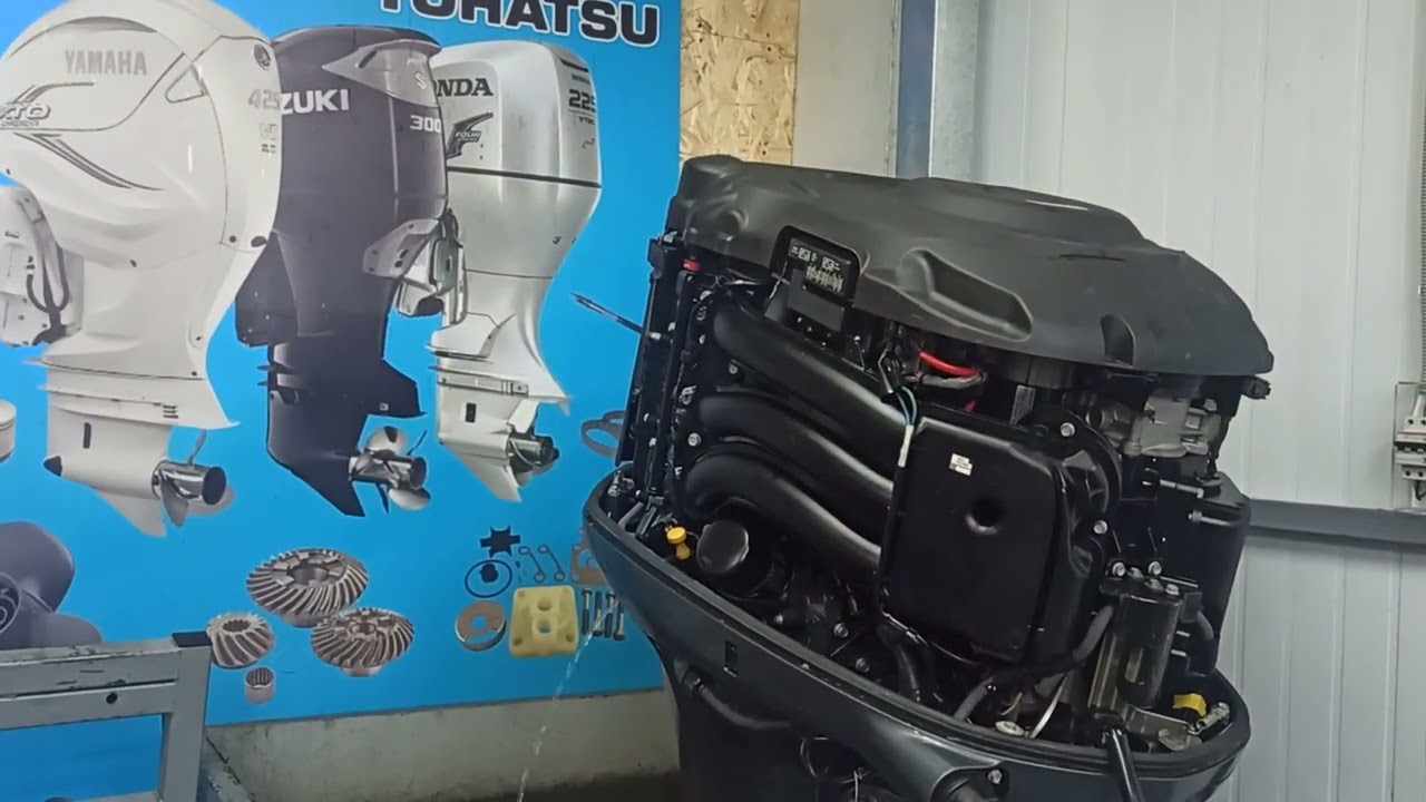 запуск Yamaha F250, Seamotors, Владивосток