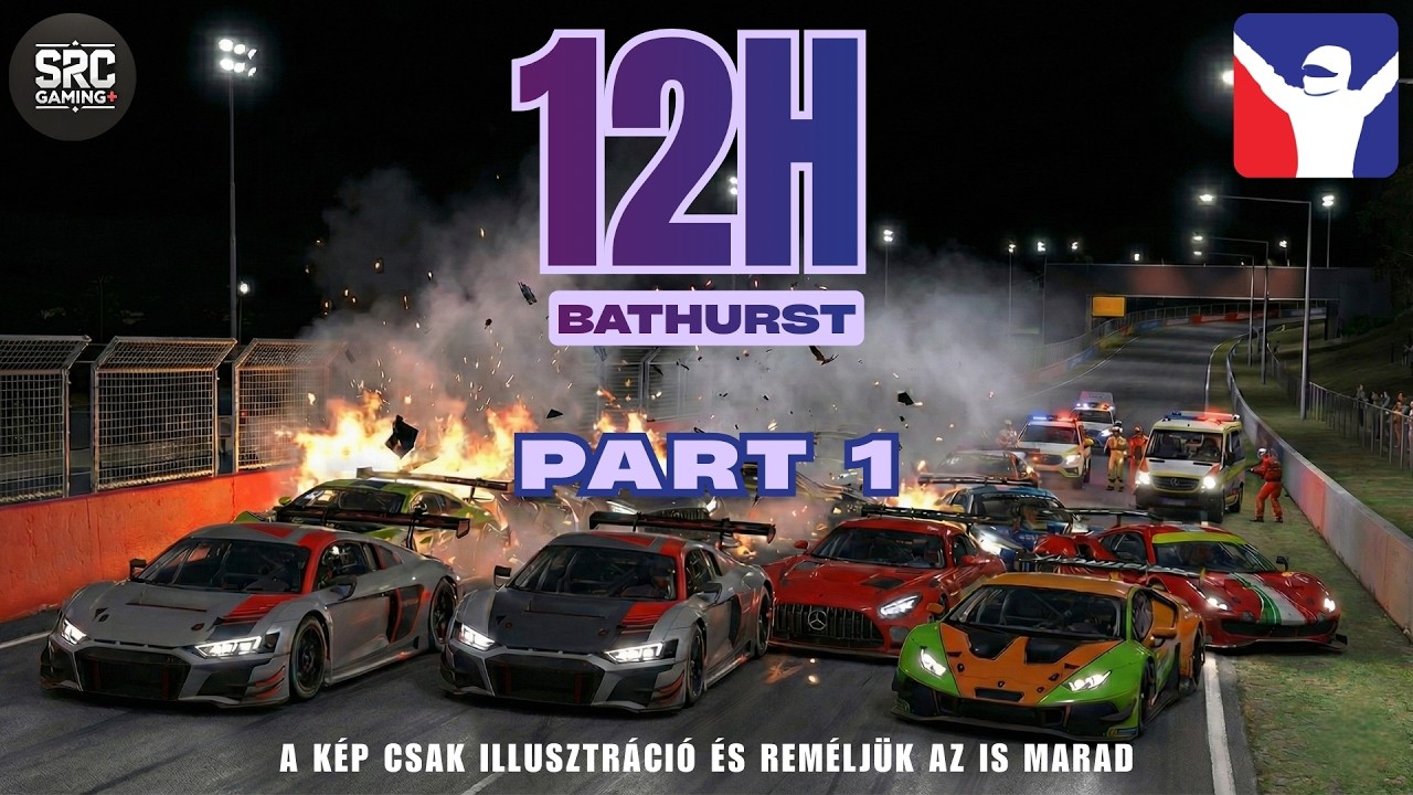 12H Bathurst - iRacing 🦘 Újraépítjük a pálya szalagkorlátait 🛠️ PART 1
