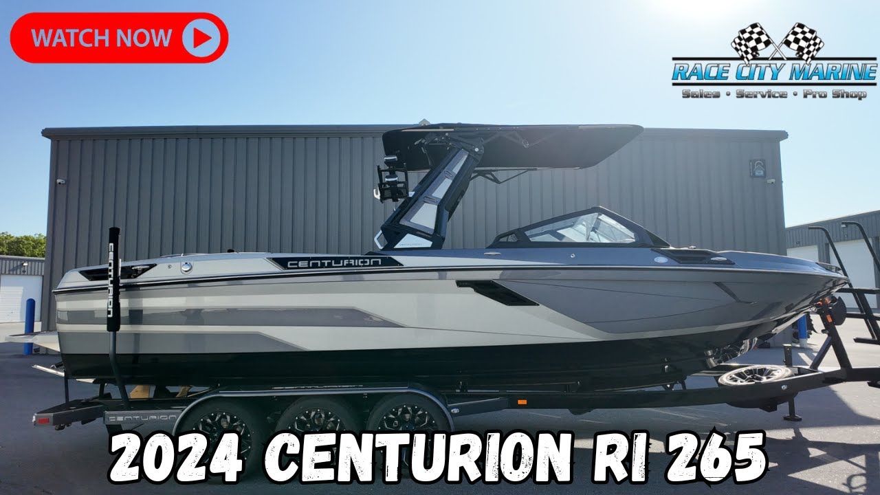 Used 2024 Centurion RI265 26 ft Wakeboard Boat For Sale In Mooresville, NC: Walkaround and Review