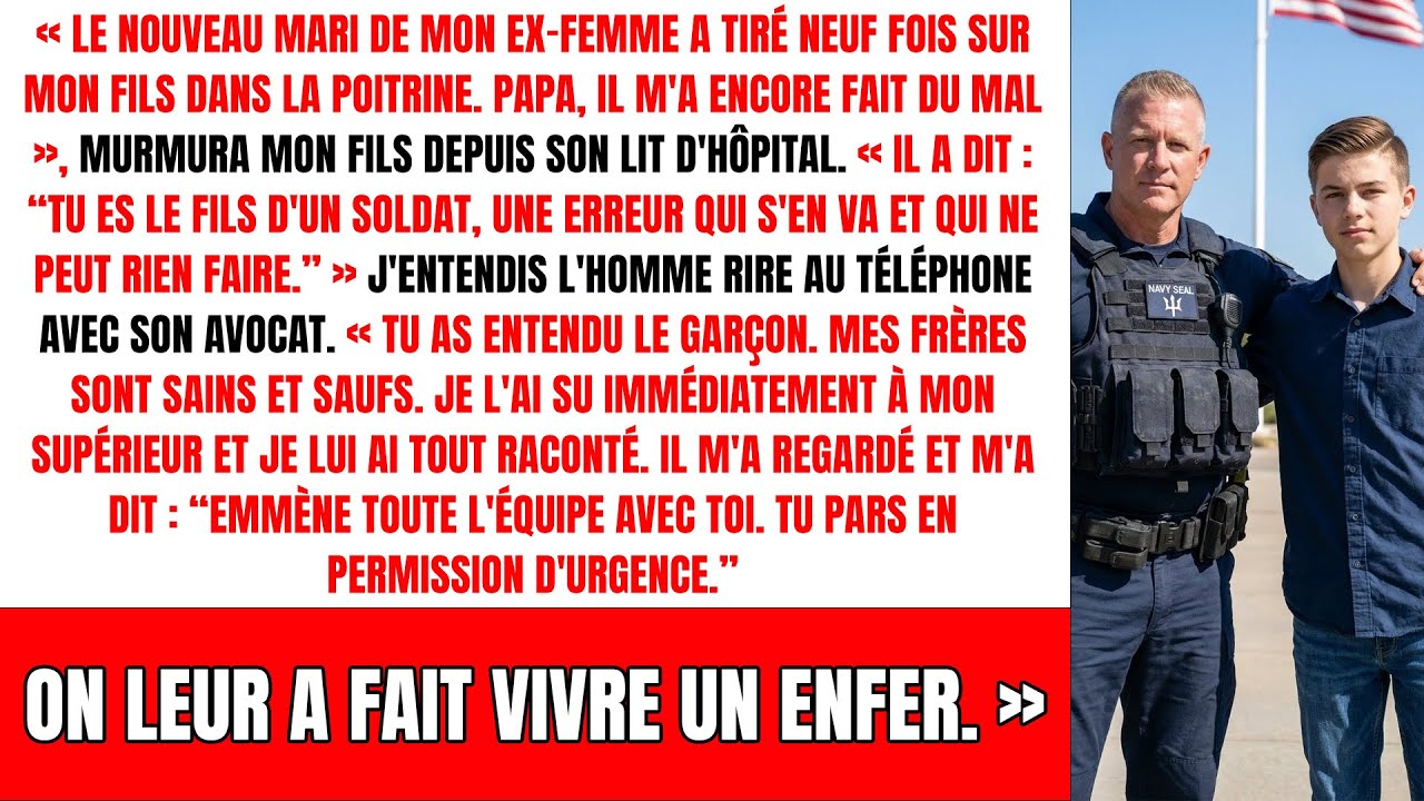 Le nouveau mari de mon ex-femme a tiré 9fois sur mon fils au torse—Il ignorait que j’étais Navy SEAL