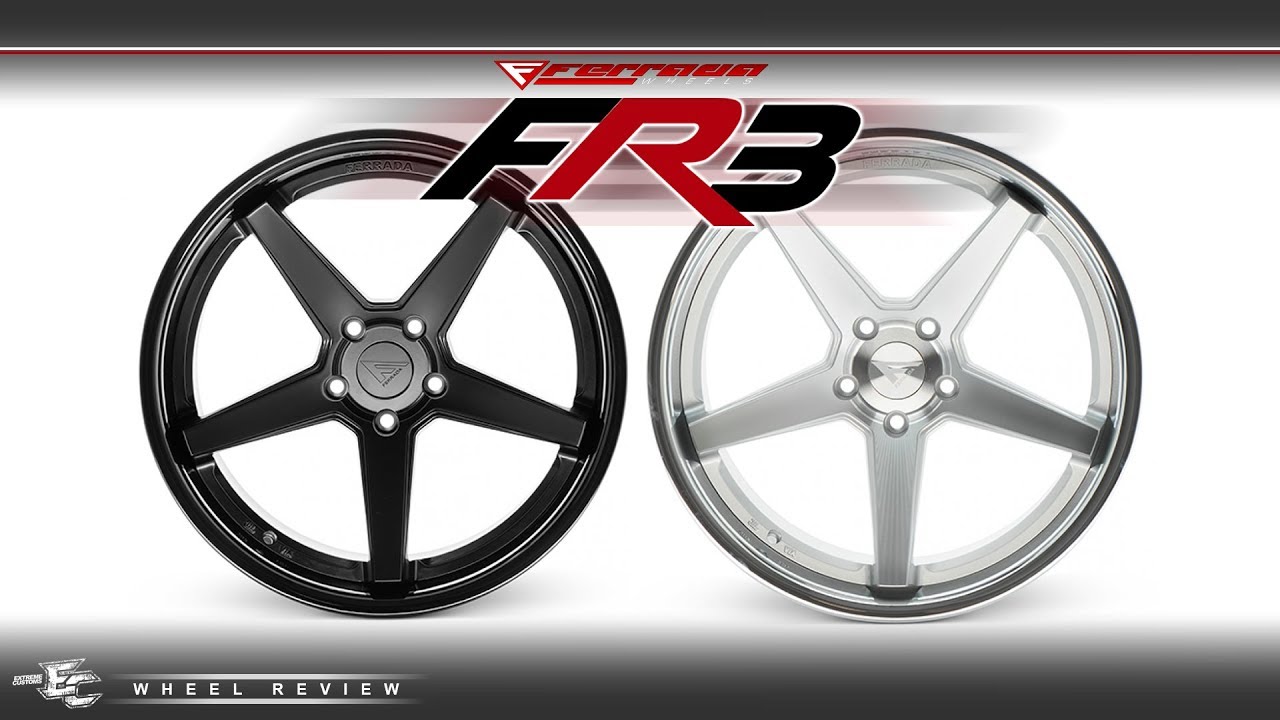 FERRADA FR3: MACHINE SILVER/MATTE BLACK, 19x8.5