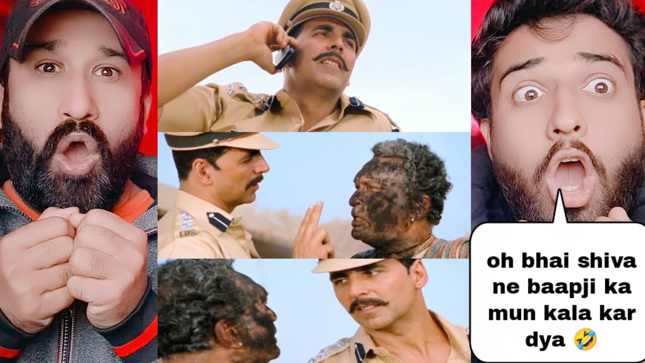 Rowdy Rathore Movie Part 13 | Shiva black Baapji Face Scene |