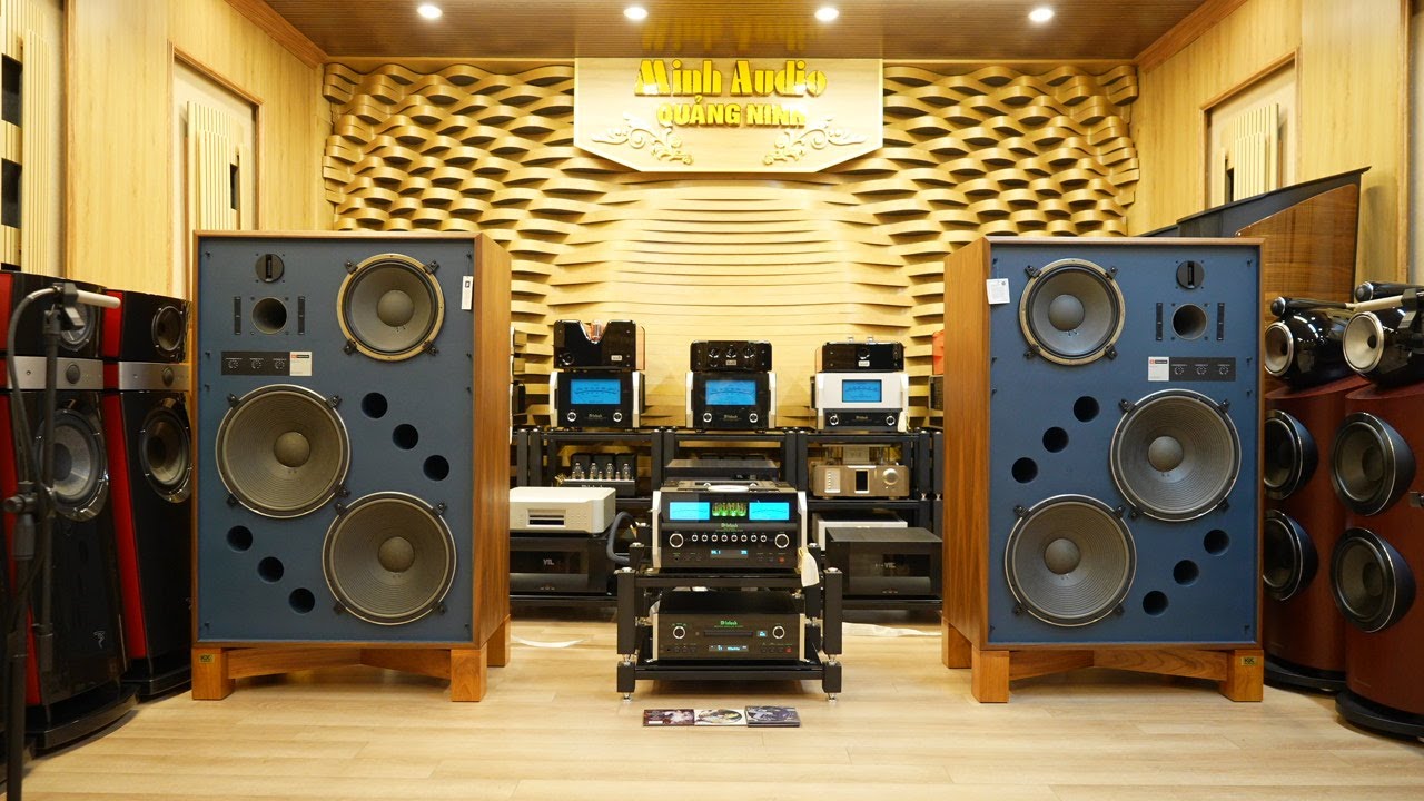 Test loa JBL 4351 Design cấu hình khủng với amly Mcintosh MA12000
