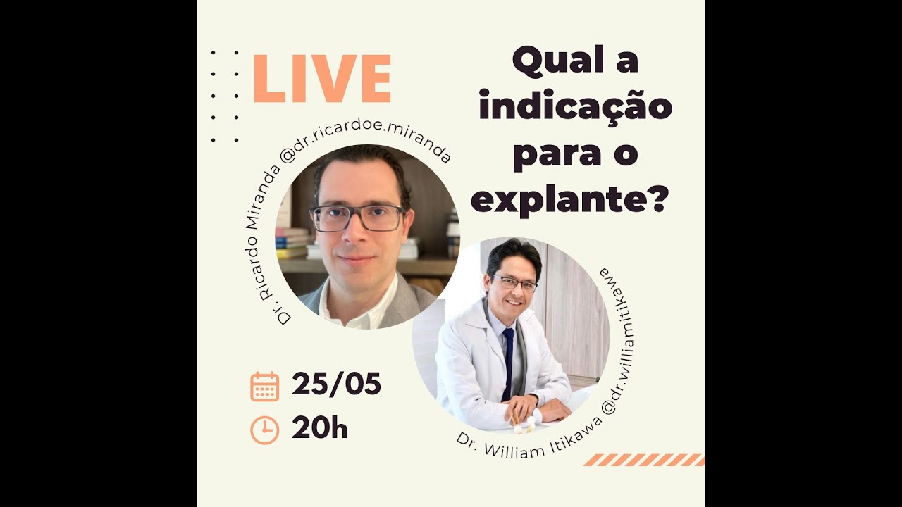 Live sobre qual a indicação para o explante de prótese de mama