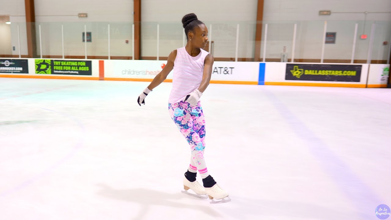 Amaiyah Oyedeji skates to 'Rise Up' by @AndraDayMusic