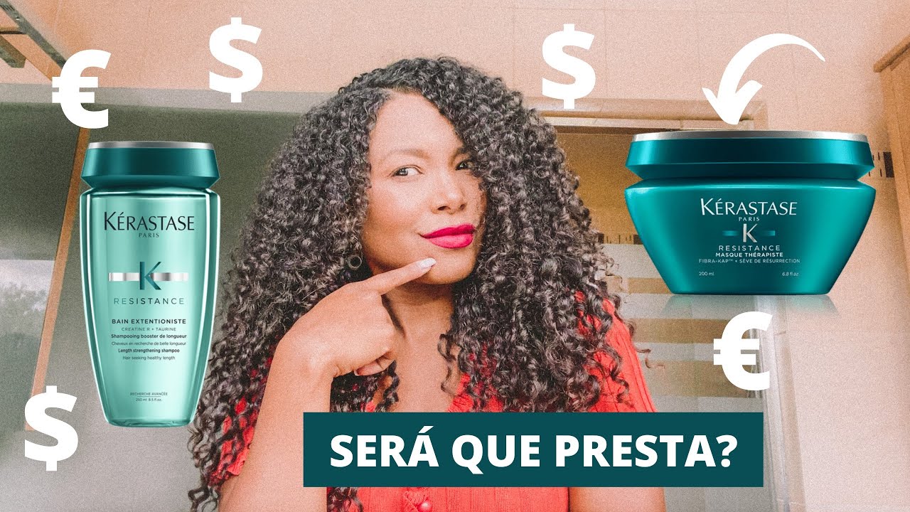 TESTEI KERASTASE NO MEUS CACHOS COM QUÍMICA SERÁ QUE FUNCIONOU?