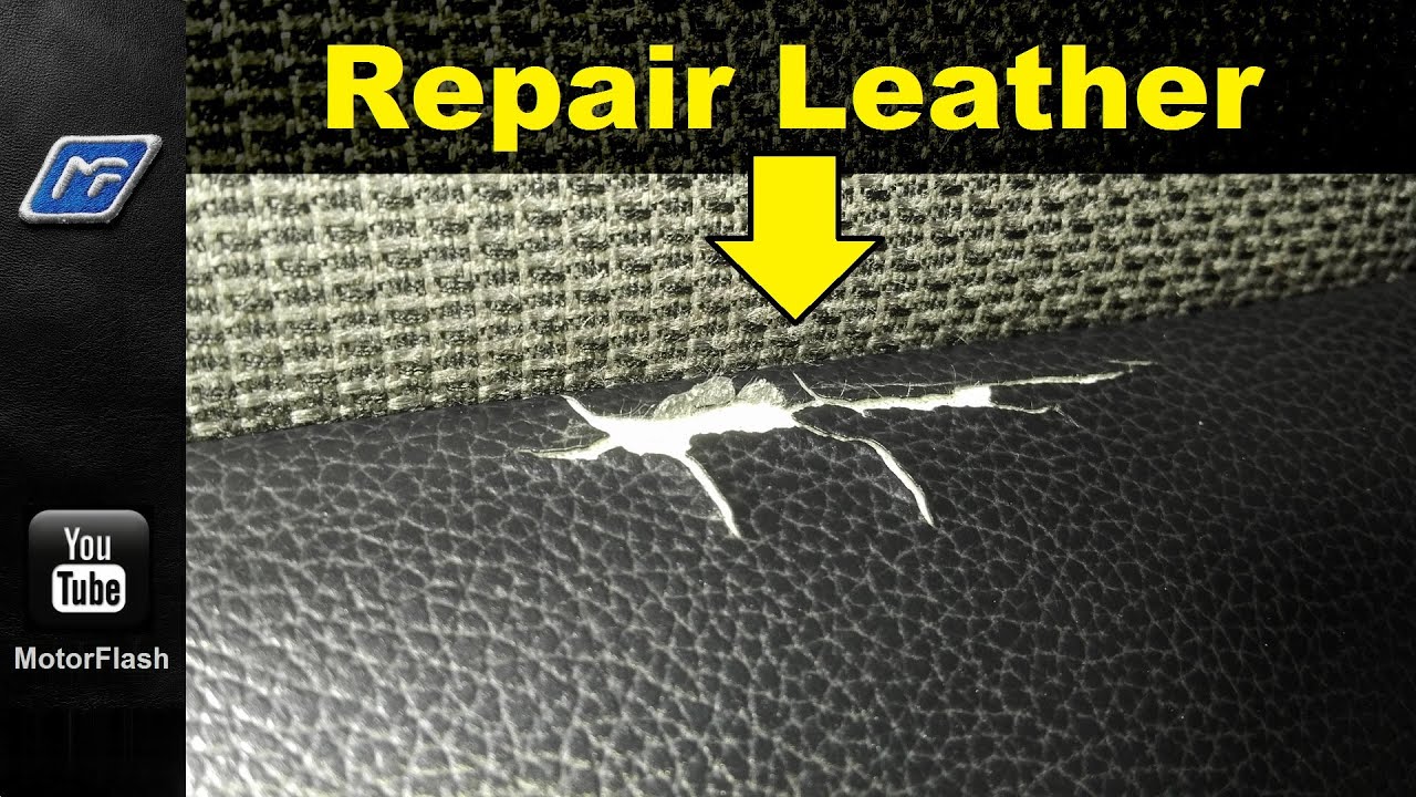 How to Repair Leather Upholstery / Jak opravit Kožené Čalounění