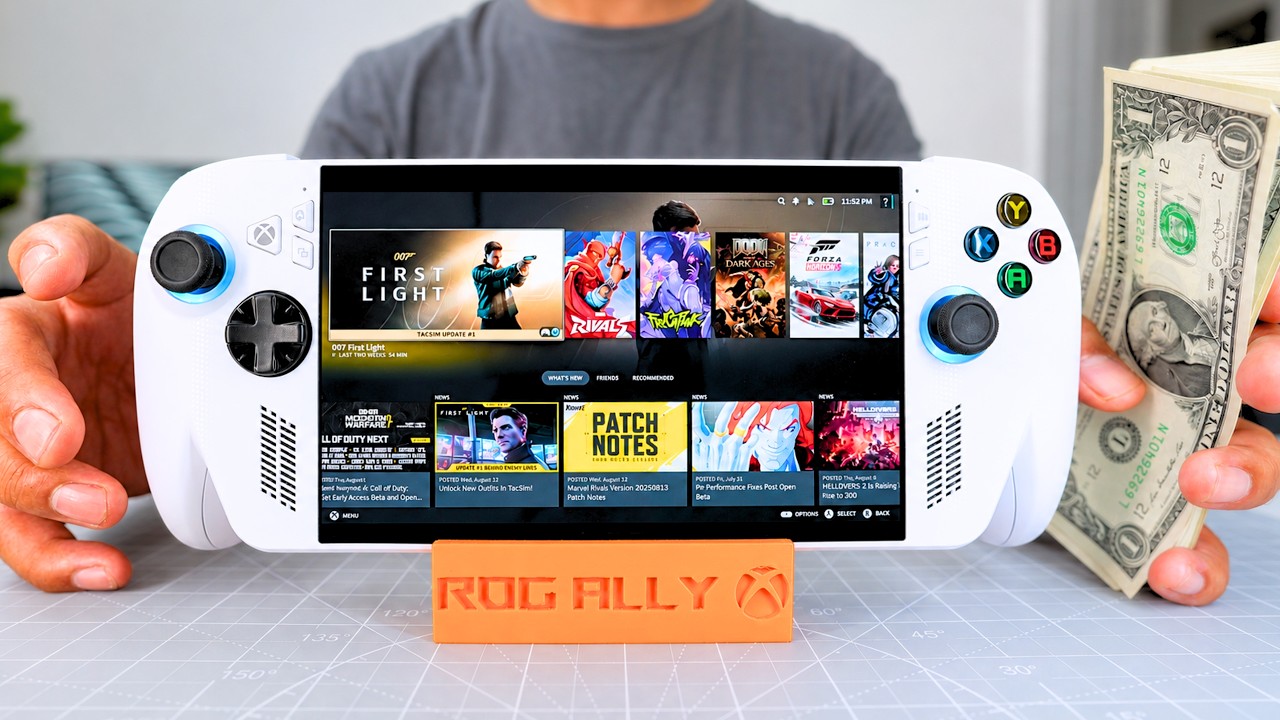 Я превратил ROG Ally в бюджетный Steam Deck