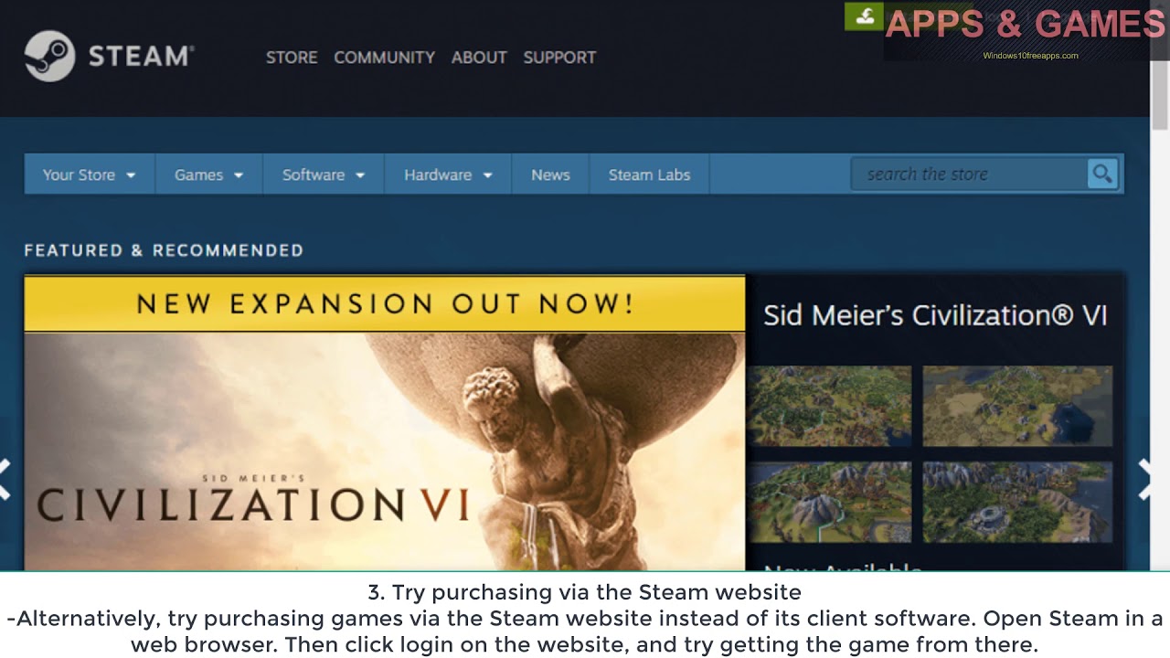 How to fix the pending transaction Steam error