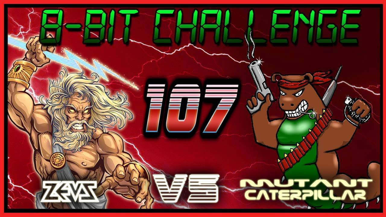8-BIT CHALLENGE #107: SCUBA DIVE + ? (Zeusdaz vs Mutant Caterpillar)